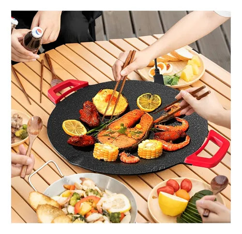 MAXGRILL® 100%ELECTRICA, PORTÁTIL Y LISTA PARA ASAR