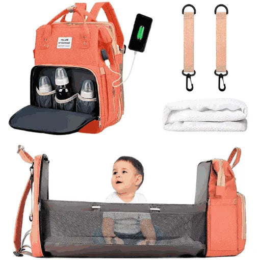 Cuna Flex® - Mochila, Pañalera y Cuna en un solo movimiento