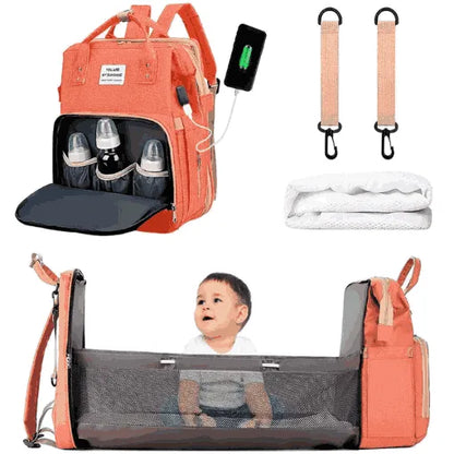 Cuna Flex® - Mochila, Pañalera y Cuna en un solo movimiento